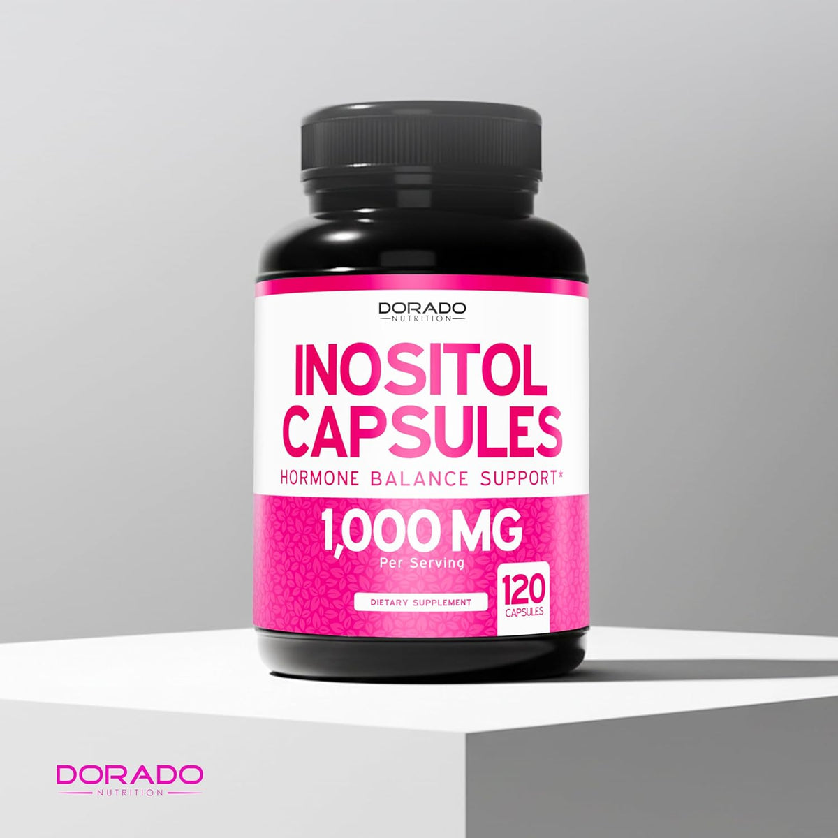 Myo-Inositol 1000mg Capsules – Hormone Balance Support – 120 Count - görsel 5