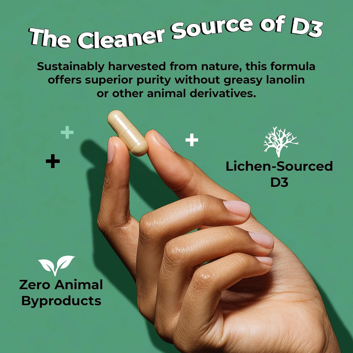 Future Kind Vegan Vitamin D3 2500 IU - 30 Capsules - görsel 4