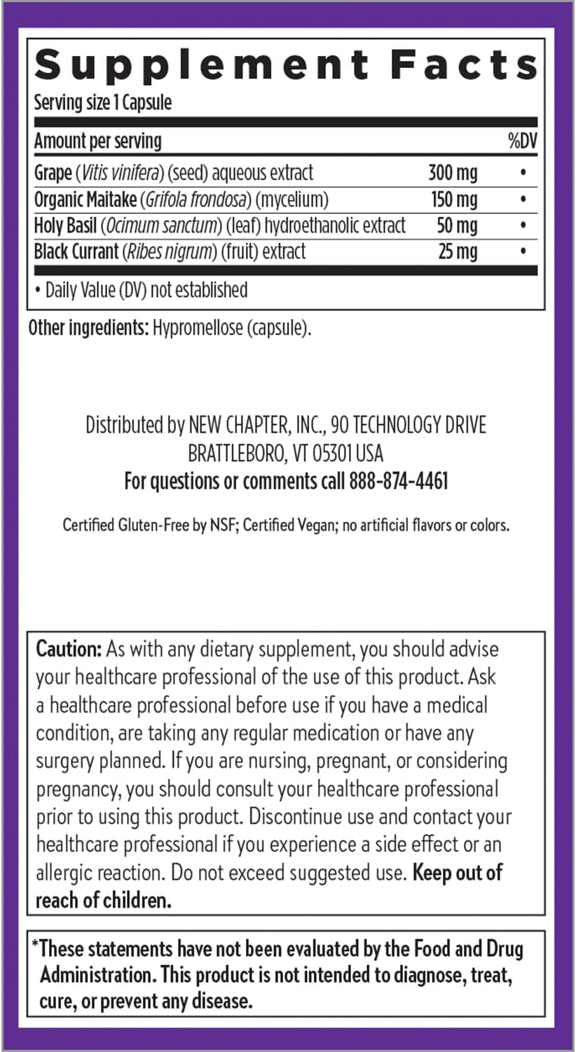 New Chapter Blood Pressure Take Care, 60 Capsules - görsel 6