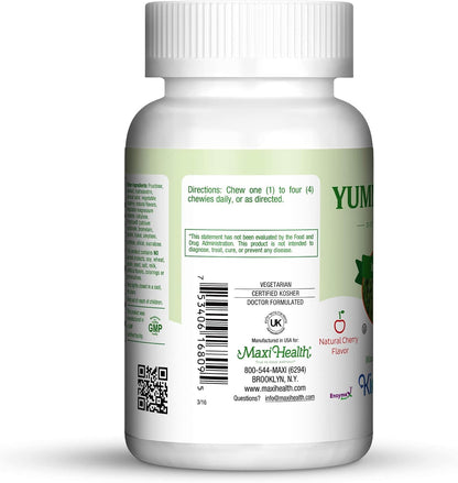 Maxi Health Vitamin C 250mg Chewable Tablets – Cherry – with Zinc and Bioflavonoids – 90 Tablets