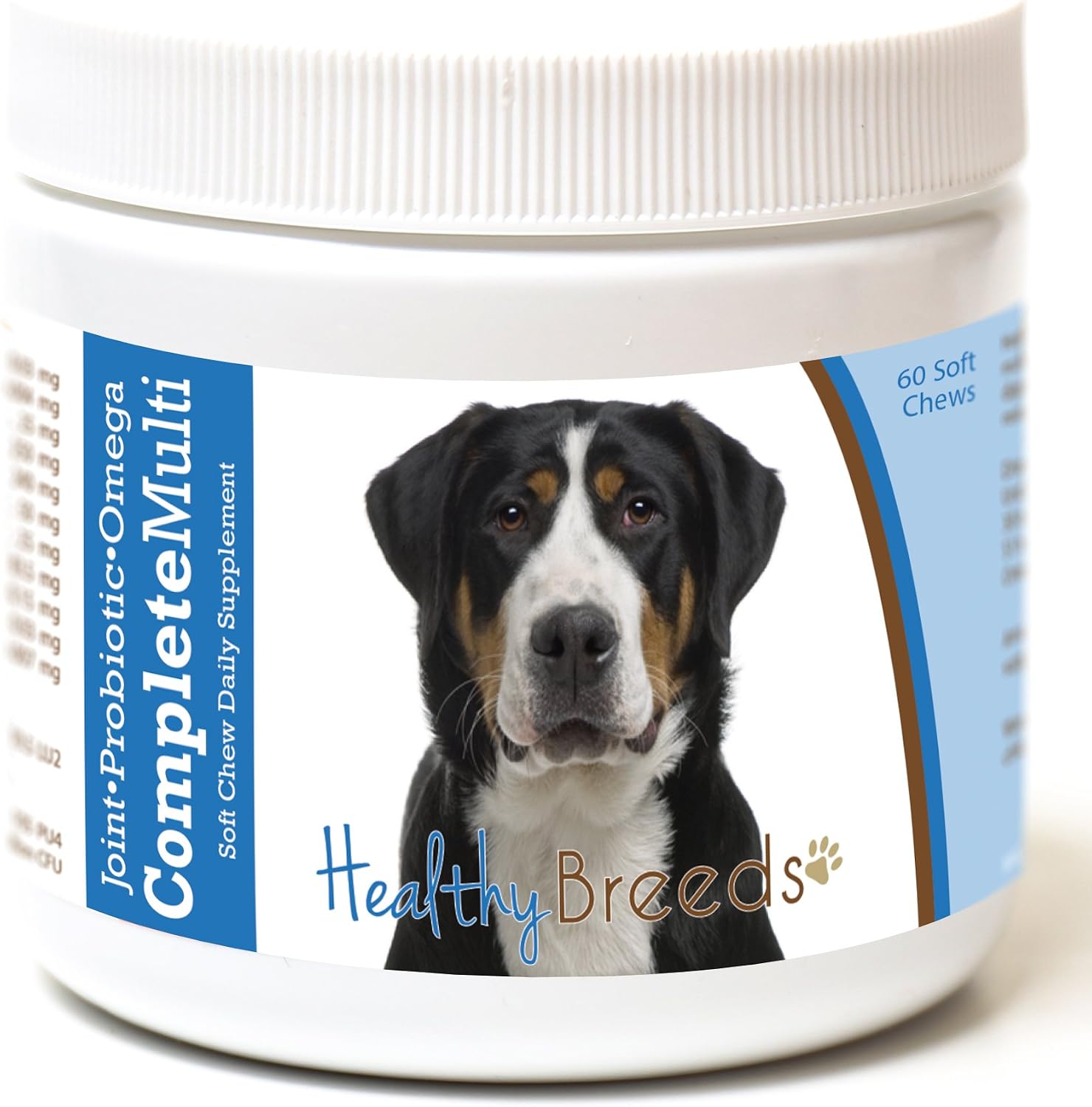 Healthy Breeds Greater Swiss Mountain Dog All-in-One Multivitamin Soft Chews 60 Count - görsel 1