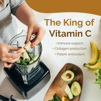 Camu Camu Powder, Natural Vitamin C by Zint: Raw Organic Antioxidant Superfood - Immune Support & Anti-Ageing - Non-GM, Super Vitamin C Berry (100 g)