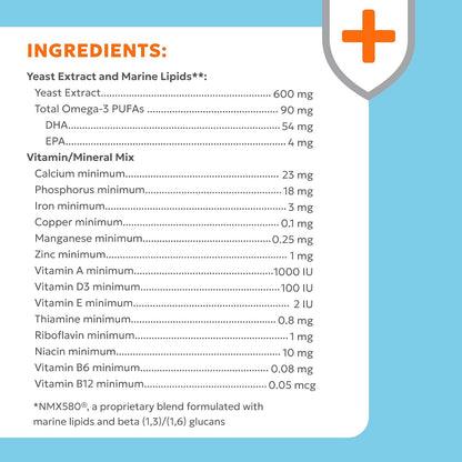 Nutramax Laboratories Imuquin Immune Health Supplement Powder for Dogs, 30 Sachets