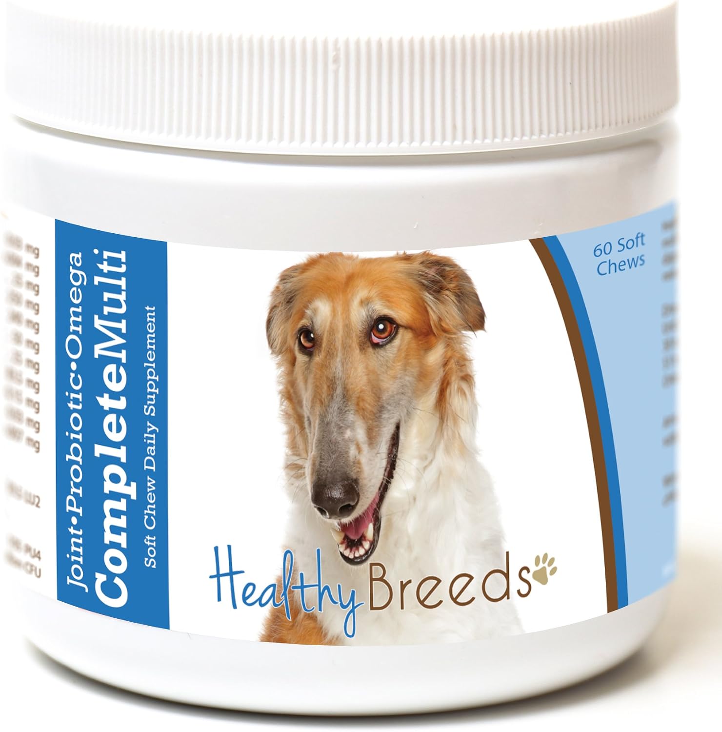 Healthy Breeds Borzois All in One Multivitamin Soft Chew 60 Count - görsel 1
