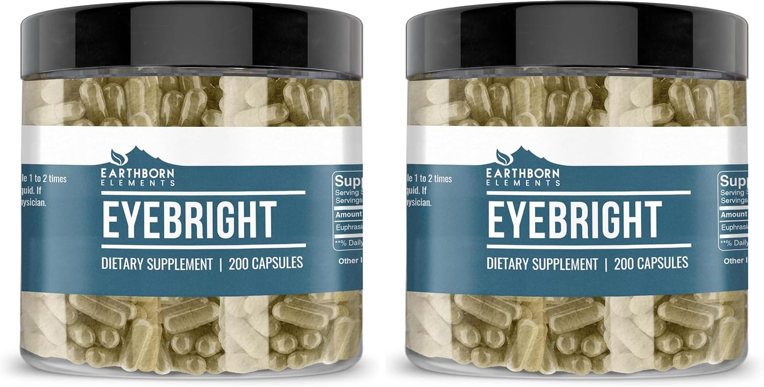 Earthborn Elements Eyebright Capsules - 200 Capsules - görsel 7