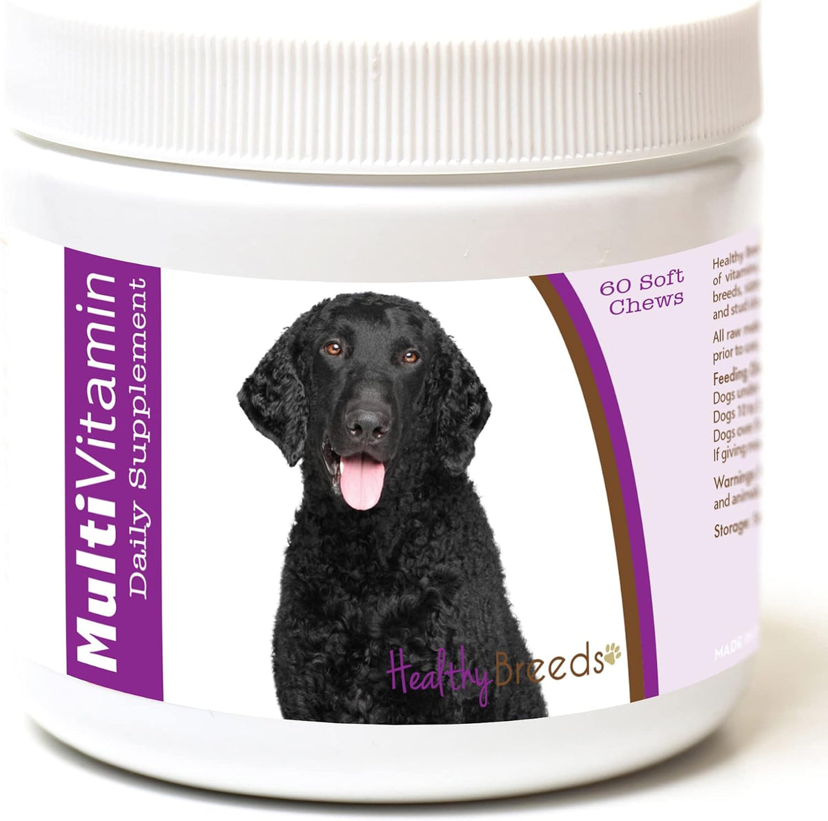 Healthy Breeds Curly-Coated Retriever Multivitamin Soft Chews 60 Count - görsel 1