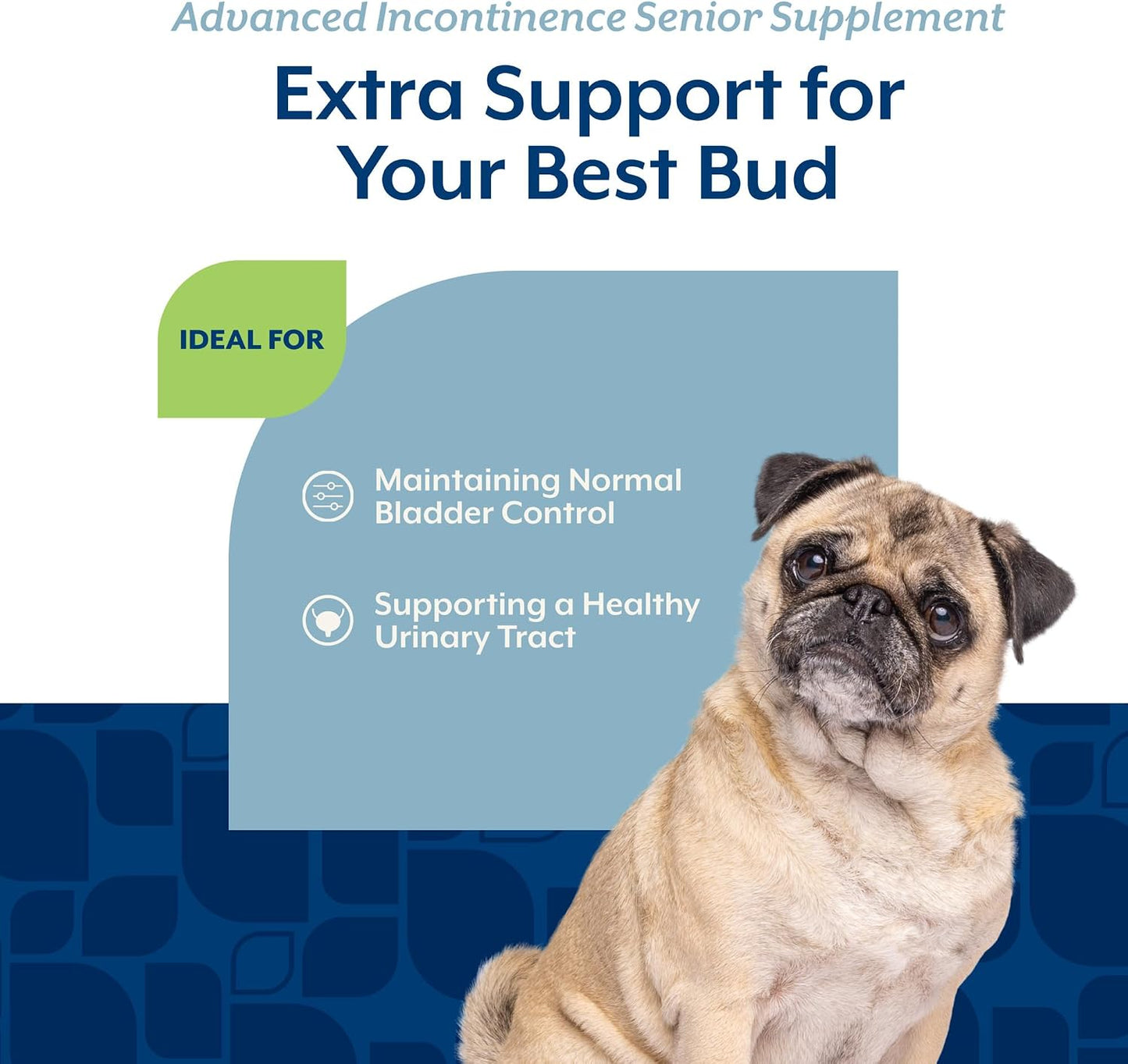 NaturVet Senior Advanced Incontinence Dog Supplement – 120 Soft Chews - görsel 4