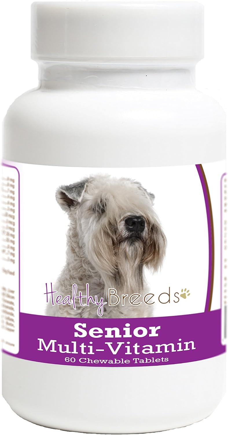 Healthy Breeds Soft Coated Wheaten Terrier Senior Dog Multivitamin Tablets, 60 Tablets - görsel 1