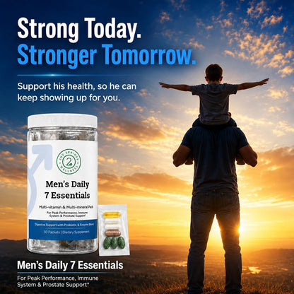 2nd Springs Daily 7 Essentials Men's Vitamin Pack - 30 Sachets