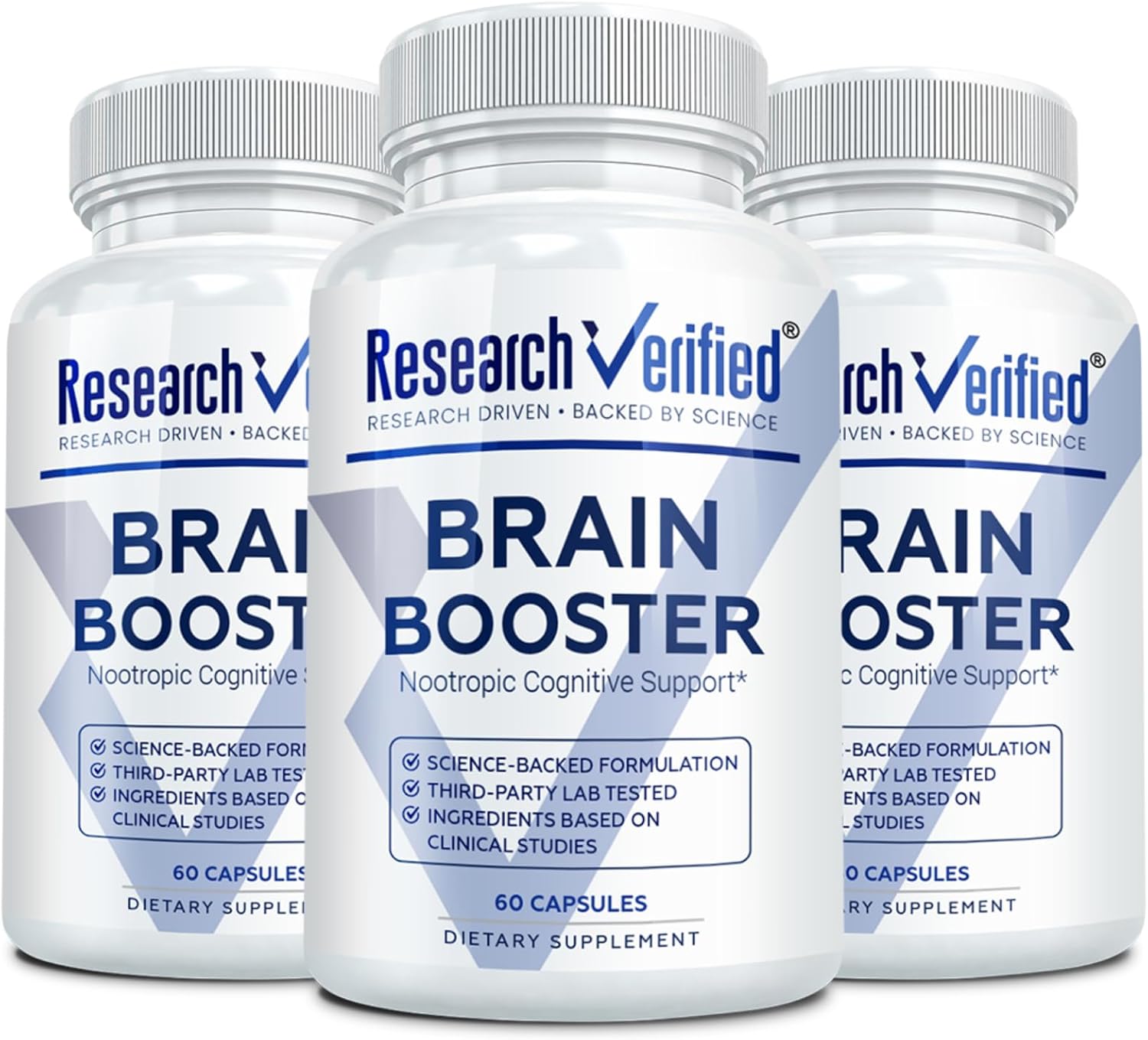 Research Verified Brain Booster – Nootropic Supplement for Memory and Focus – 60 Vegan Capsules - görsel 10