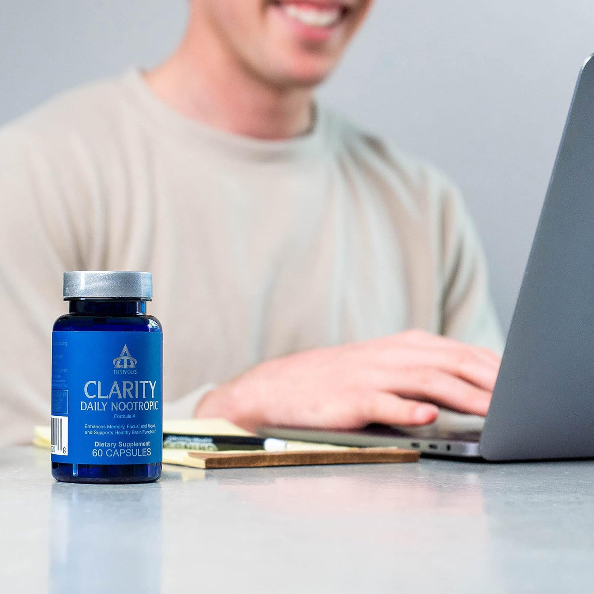 Thrivous Clarity Daily Nootropic – Cognitive Support & Mood Formula - görsel 7