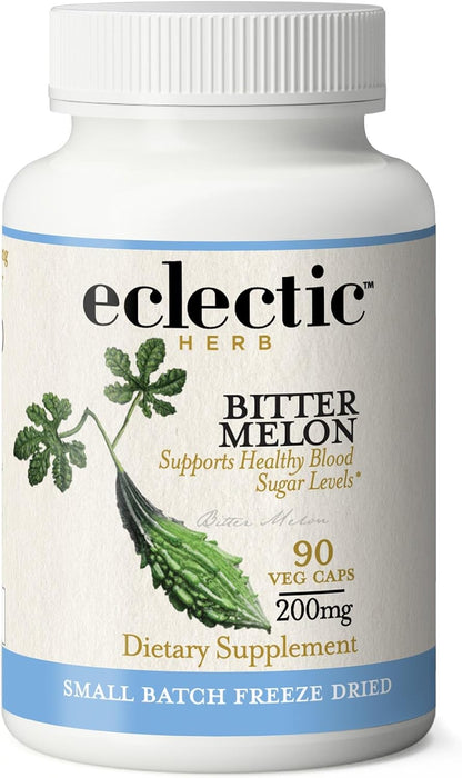 Eclectic Herb Bitter Melon Capsules – Digestion & Immune Support, 90 Capsules