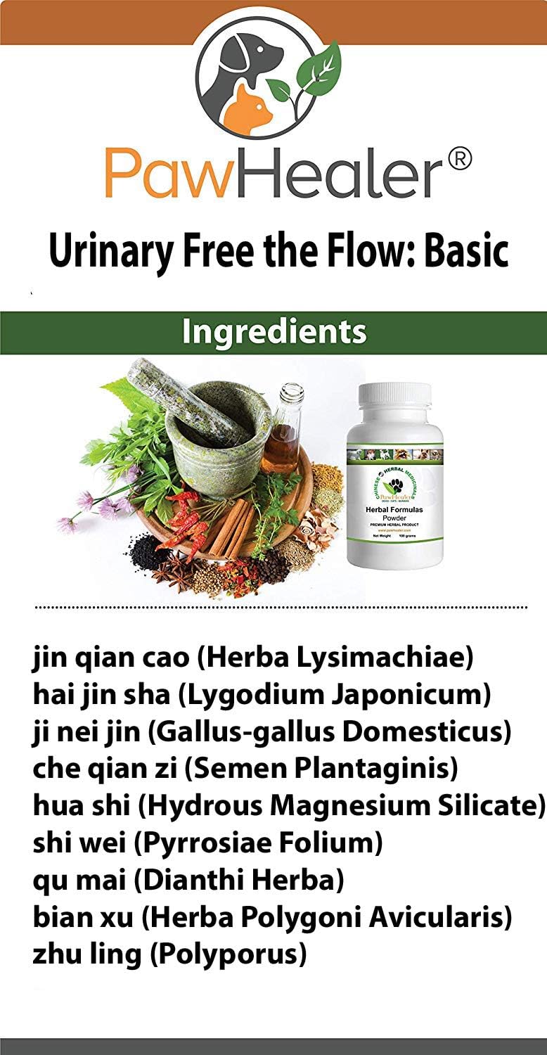Urinary Free The Flow-Basic - Herbal Powder for Dog Bladder Stones - 50g - görsel 2