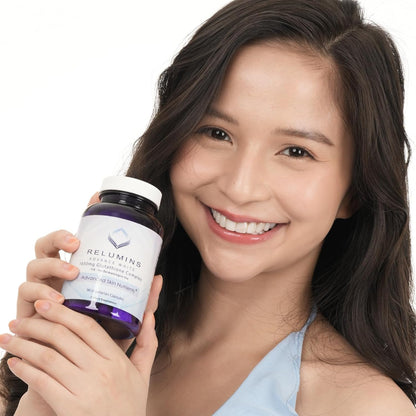 Relumins 1650 mg L-Glutathione Complex with Hyaluronic Acid, Alpha Lipoic Acid, Rose Hips, Vitamin E & Riboflavin