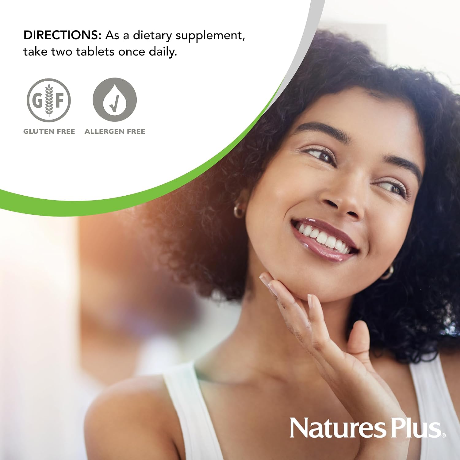 Natures Plus Hair, Skin & Nails - 60 Vegan Tablets - görsel 5