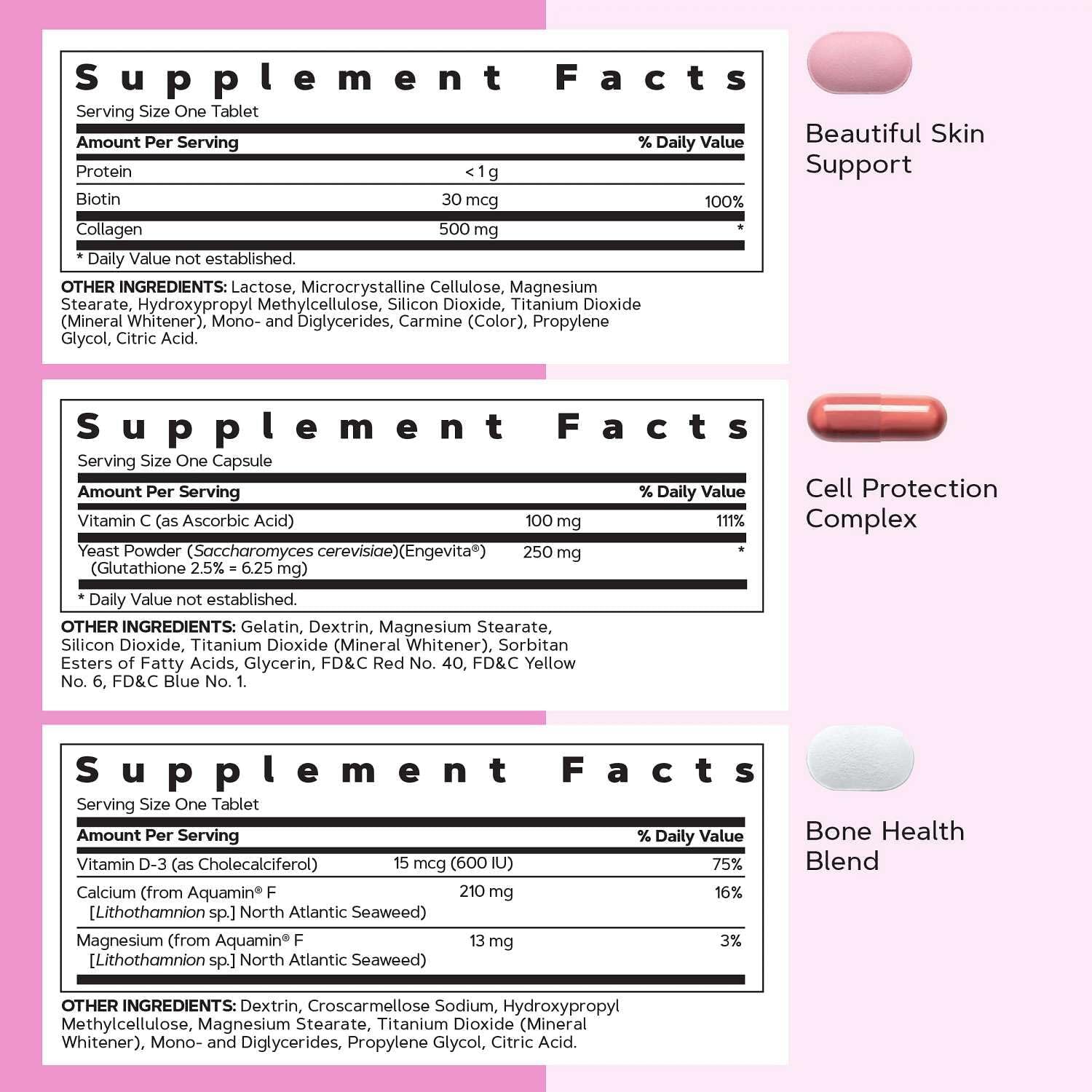 GNC Women's 30+ Vitapak Programme | Daily Vitamins and Minerals – 30 Servings - görsel 8