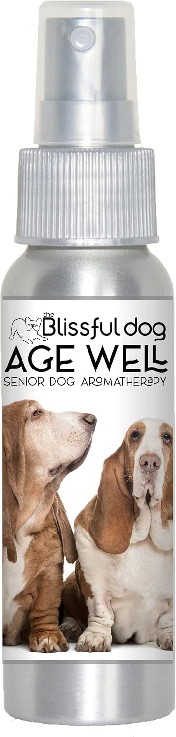 The Blissful Dog Basset Hound Age Well Spray Aromatherapy