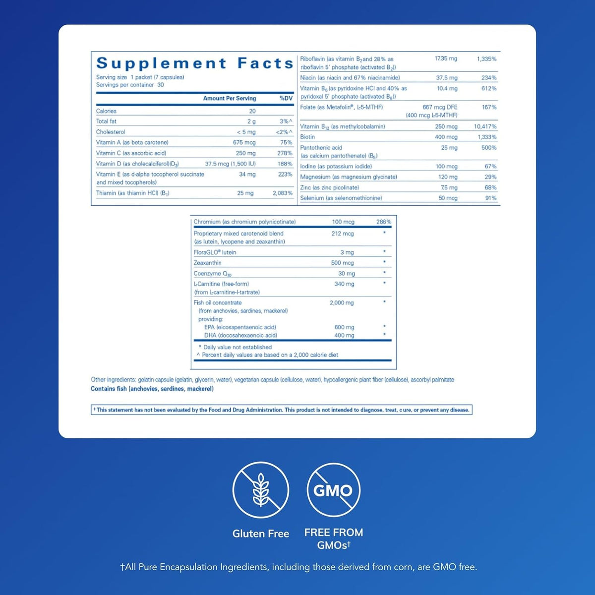 Pure Encapsulations Energise Plus Pure Pack – Energy and Nutrient Metabolism Support, 30 Sachets - görsel 2