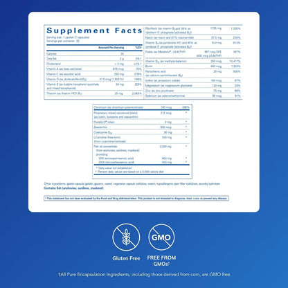 Pure Encapsulations Energise Plus Pure Pack – Energy and Nutrient Metabolism Support, 30 Sachets