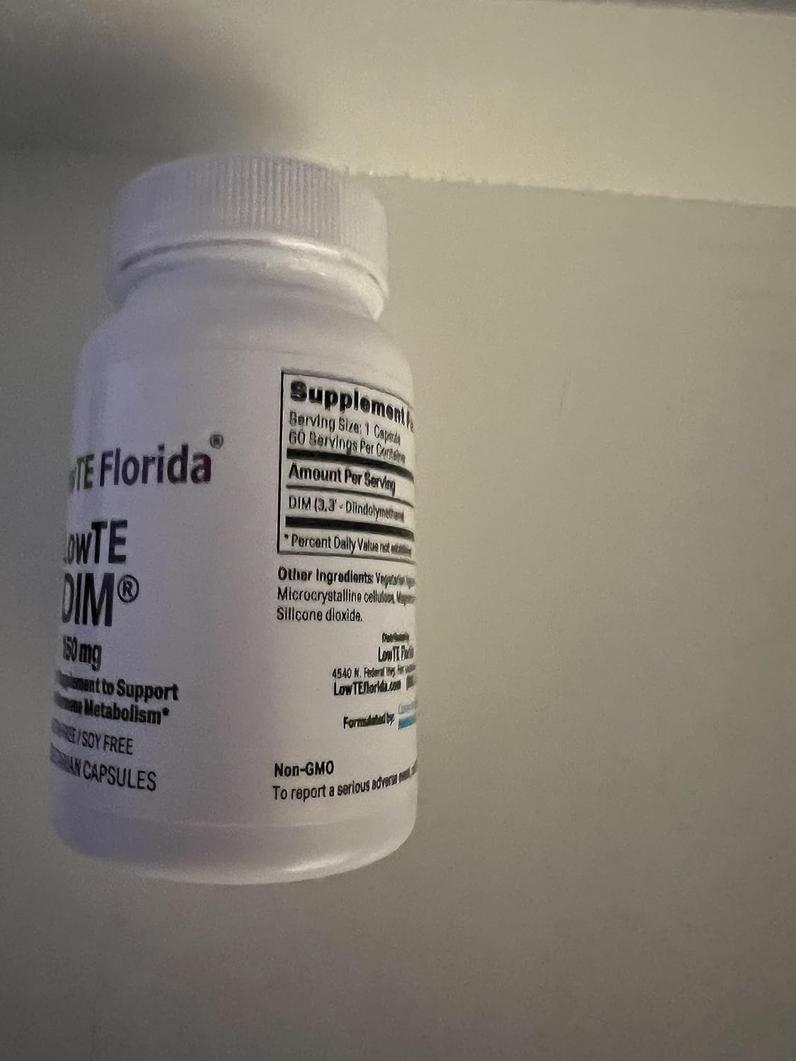 LowTE Florida DIM 150 mg – Daily Wellness Supplement for Women Over 60 - görsel 8