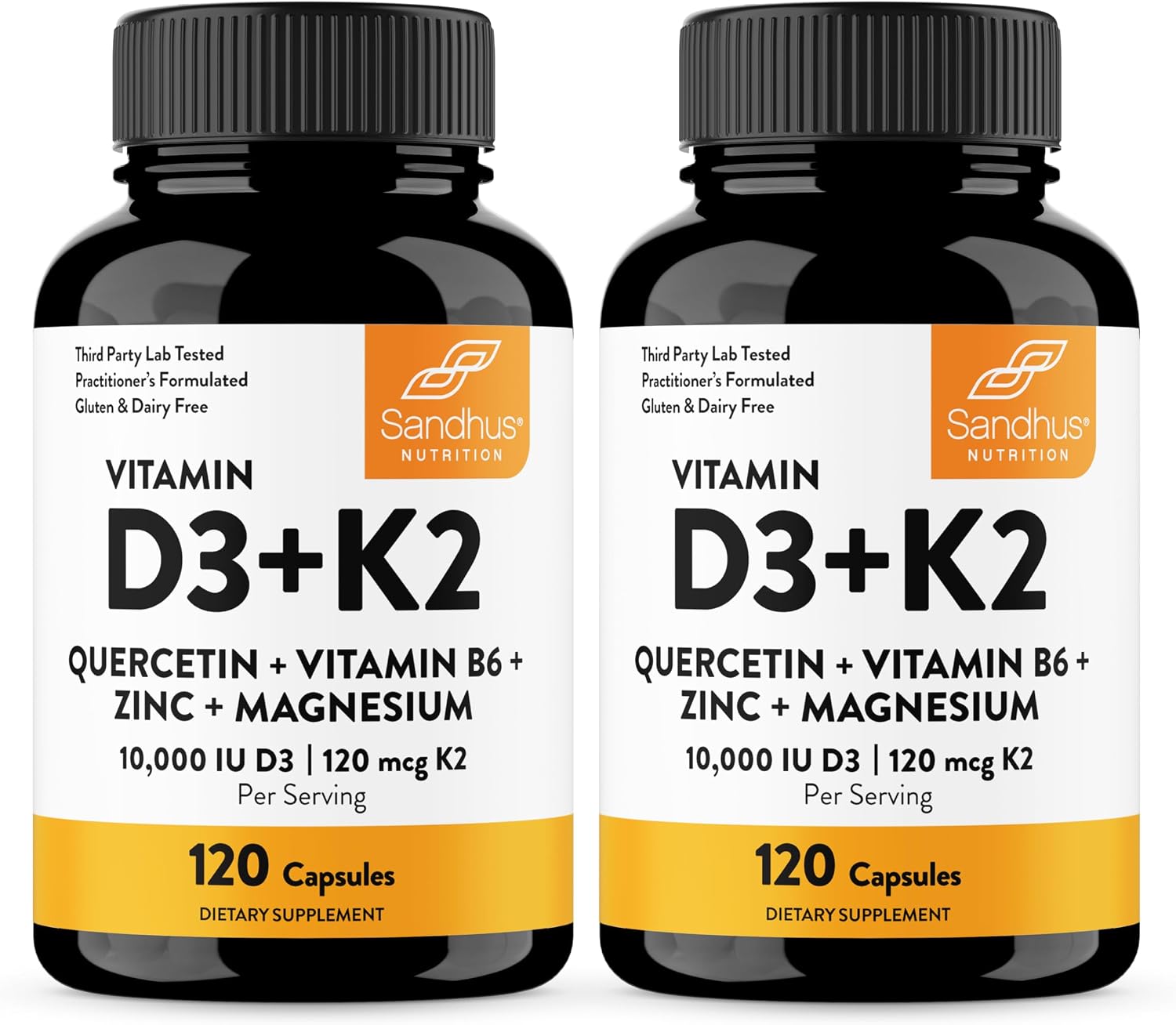 Sandhu's Vitamin D3 K2 Drops - 5000 IU D3 + 120 mcg K2 - Liquid Supplement, 1 fl oz (Pack of 2) - görsel 9