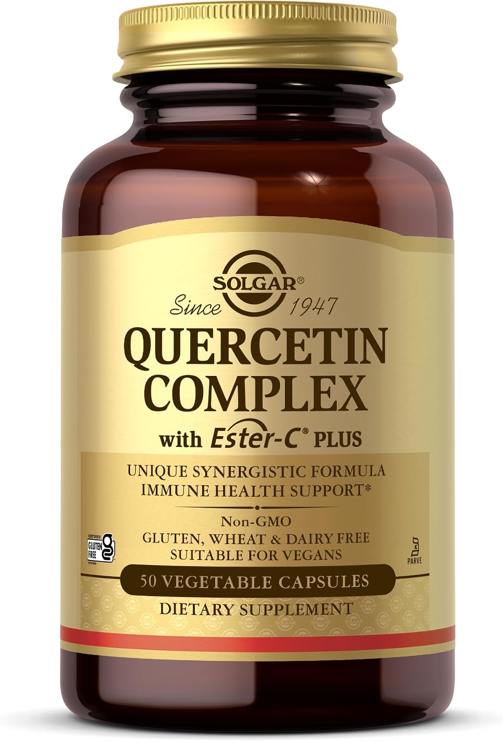 Solgar Quercetin Complex with Ester-C Plus - 50 Vegetable Capsules - görsel 1