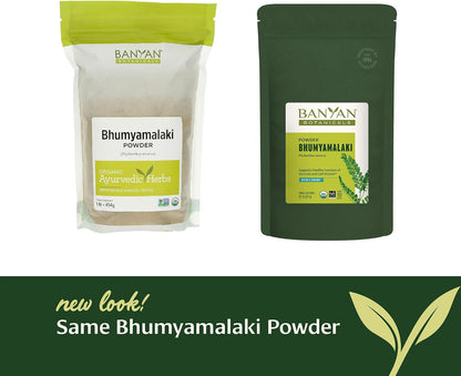 Banyan Botanicals Bhumyamalaki Powder – – Gallbladder Health: Supports the gallbladder in its role of storing and – Image 5