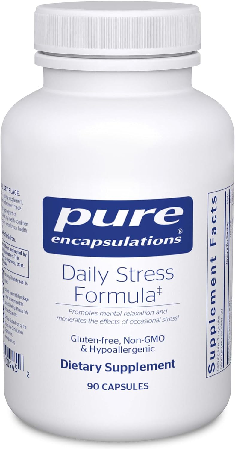 Pure Encapsulations Daily Stress Formula - 90 Capsules - görsel 1
