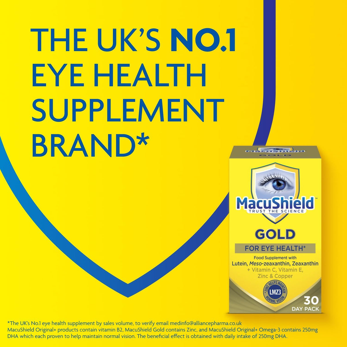MacuShield Gold – Lutein, Zeaxanthin & Meso-Zeaxanthin Eye Supplement (90 Capsules) - görsel 7