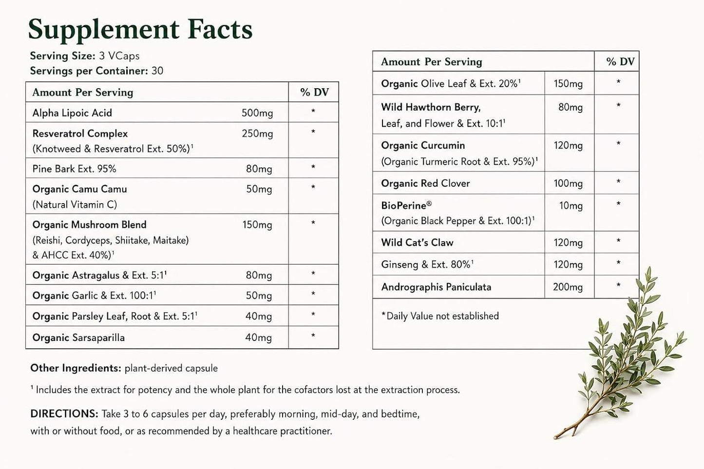 Green Organic Supplements Lyme Disease Immune System Support - görsel 7