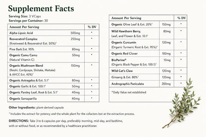 Green Organic Supplements Lyme Disease Immune System Support