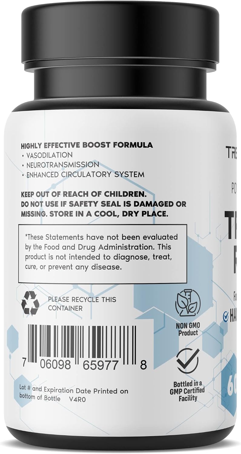 Real Science Tremor Support Capsules – Tremor Relief Supplement with GABA and Vitamins for Nervous System Support – Made in USA, 60 Capsules - görsel 3