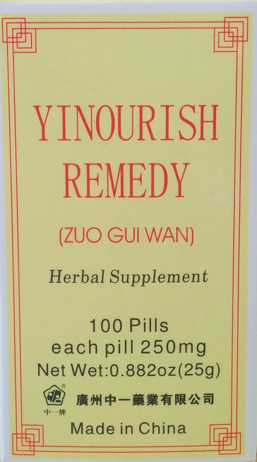 Yinourish Remedy (Zuo GUI Wan) 100 Pills, 250mg - görsel 1