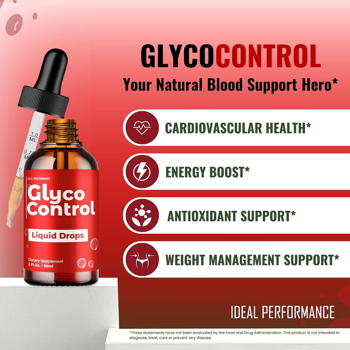 Glyco Control Drops - Extra Strength - All Natural Formula (5 Pack) - görsel 4