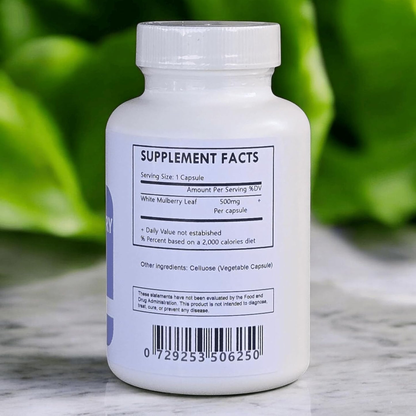 White Mulberry Leaf Extract 4:1 Capsules - 60 Capsules - 500mg Each - görsel 2
