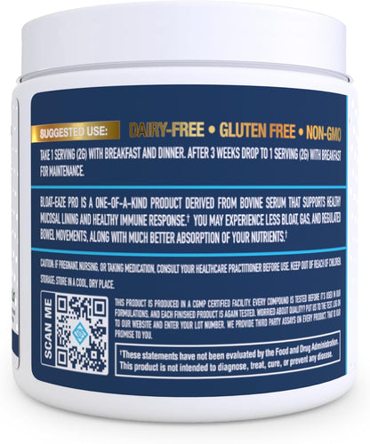 NuEthix Formulations Bloat Eaze Pro – Gut Barrier Support Food Supplement, 60 Servings