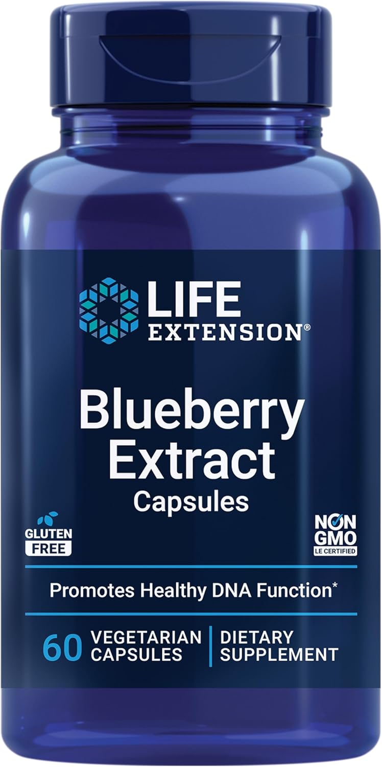 Life Extension Wild Blueberry Extract Capsules - görsel 1