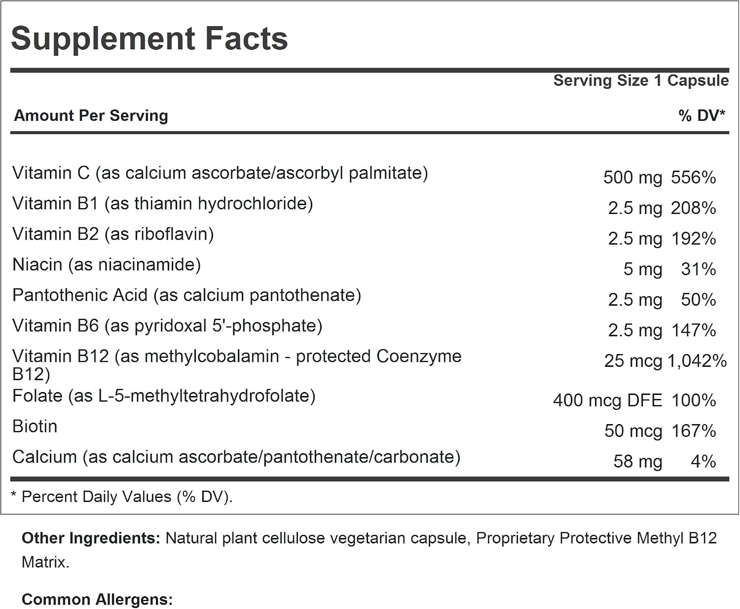 ANDREW LESSMAN Vitamin C 500 Plus B-Complex 180 Capsules – Non-Acidic with Citrus Bioflavonoids - görsel 2