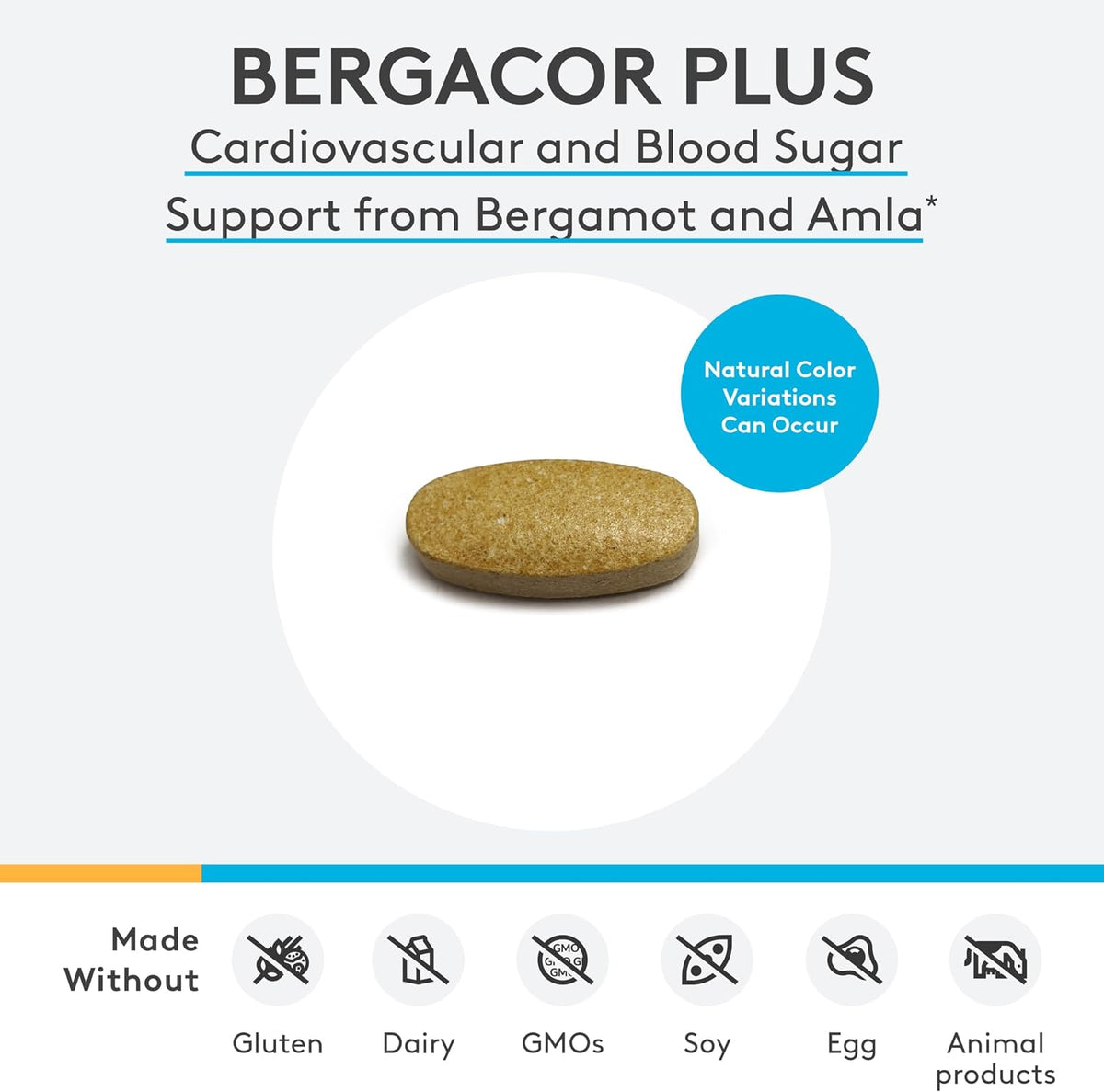 XYMOGEN BergaCor Plus – Heart & Cardiovascular Support with Bergamot & Amla, 60 Tablets - görsel 2