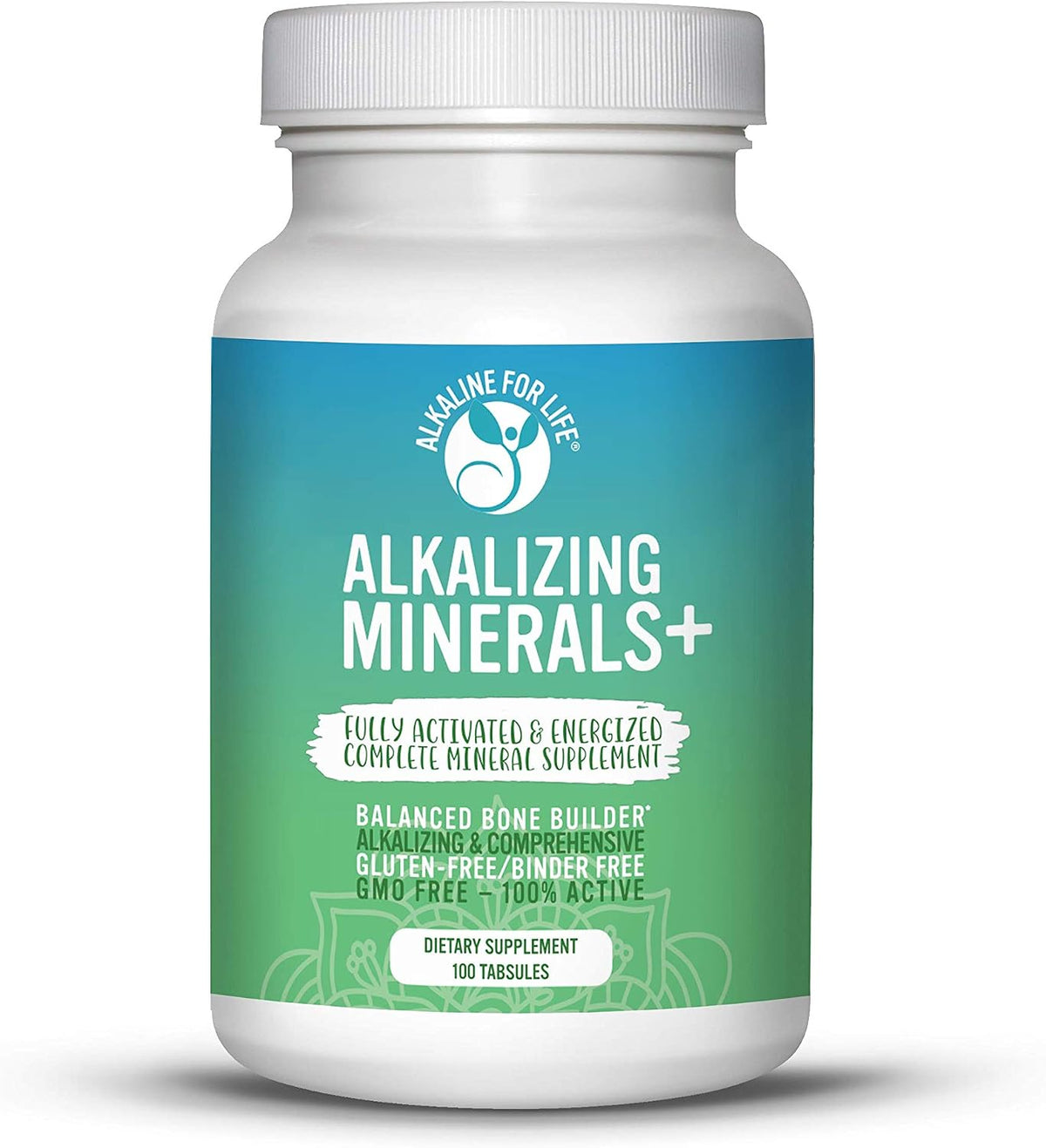 Alkaline for Life Alkalising Minerals+ - Bio-available Calcium, Magnesium & Potassium - 120 Capsules - görsel 1