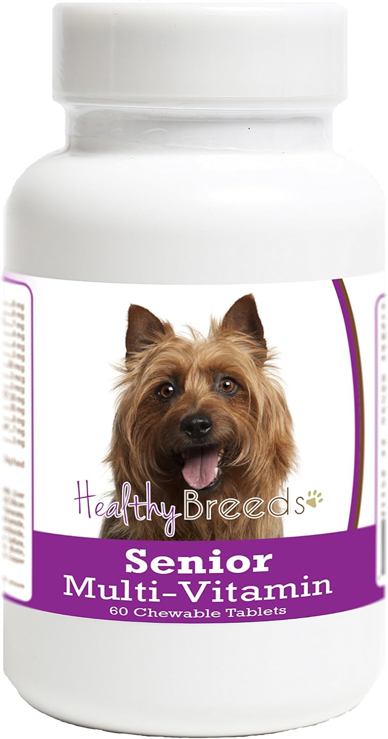 Healthy Breeds Australian Terrier Senior Dog Multivitamin Tablets 60 Count - görsel 1