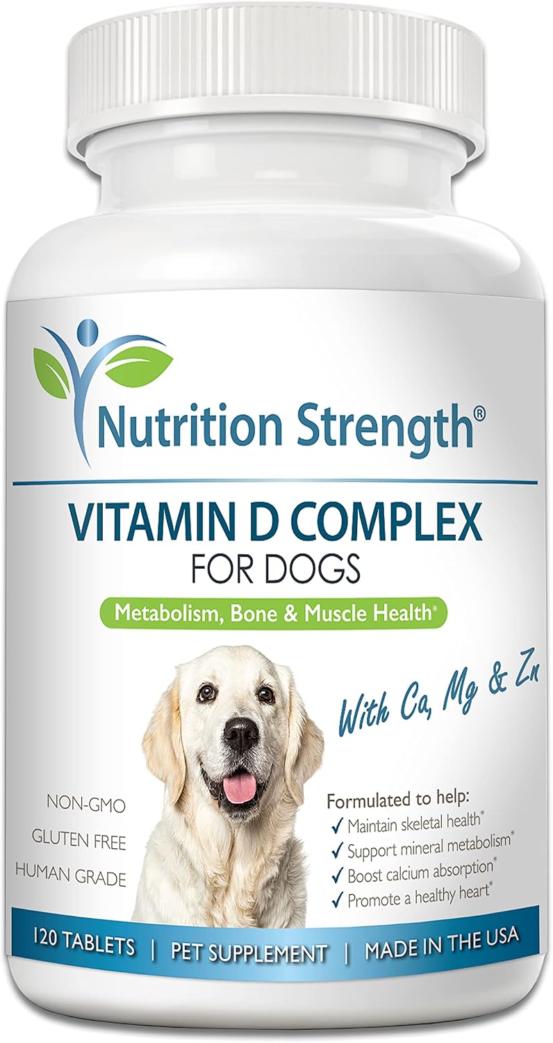 Nutrition Strength 9-in-1 Valerian Root for Dogs 200mg, Chamomile 160mg, Blue Vervain, Passion Flower, Ginseng, Nutmeg, St John's Wort, L-Tryptophan for Dog Stress Relief & Calming, 120 Tablets - görsel 10