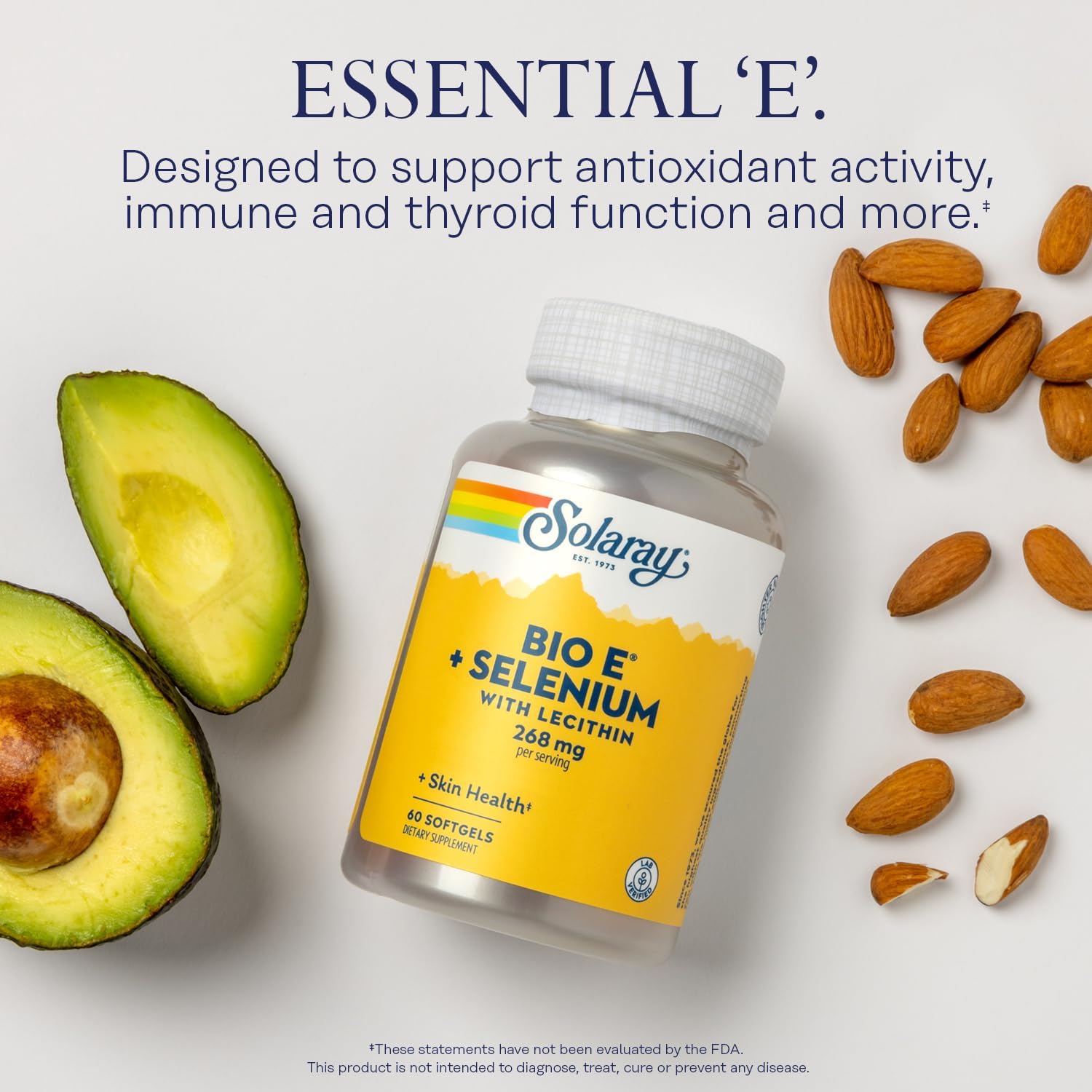 SOLARAY Bio Vitamin E with Selenium - görsel 3