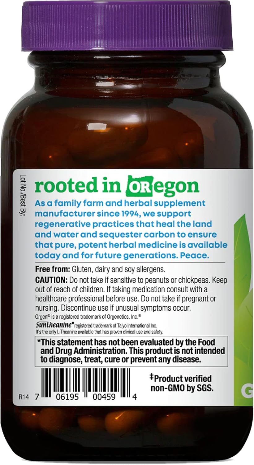 Stress Guard L-Theanine Supplement with Adaptogens, 90 Capsules - görsel 3