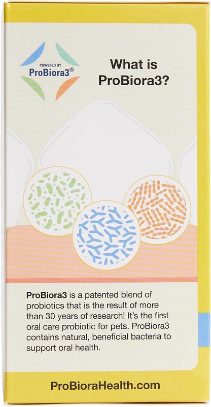 ProBioraPet Oral Probiotics for Pets – Promote Healthy Teeth and Gums, Freshen Breath, Support Teeth Whitening, 30 Day Supply (30g)