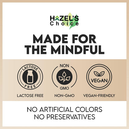 HAZEL'S Choice Liposomal Glutathione 700mg | 60 Vegetable Capsules | Vegan, Non-GMO, Lactose-Free | Plant-Based Formulation