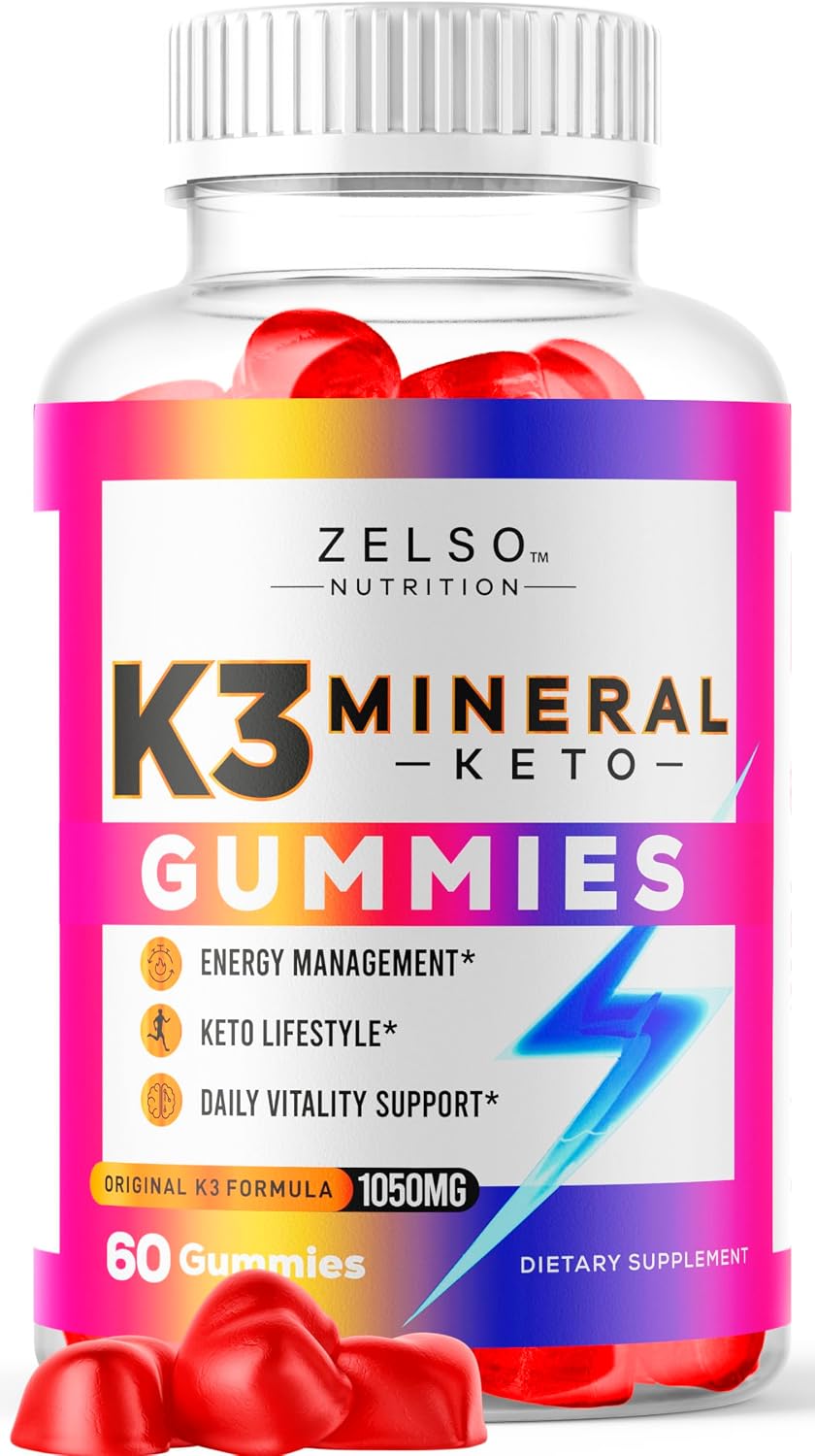 K3 Mineral Keto Gummies – 180 Gummies (3-Month Supply) - görsel 6