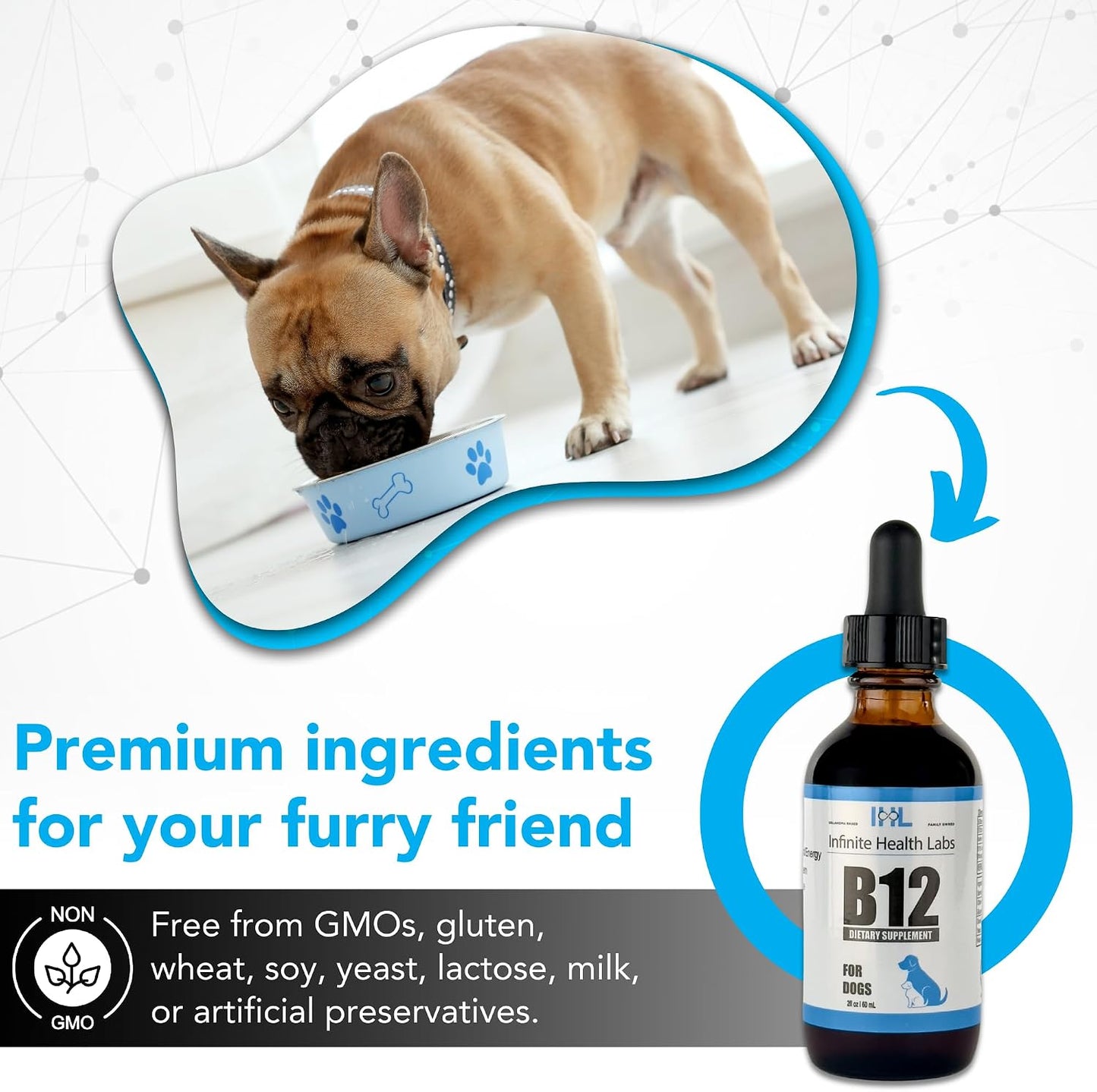 Liquid Vitamin B12 for Dogs – Methylcobalamin Supplement - görsel 4