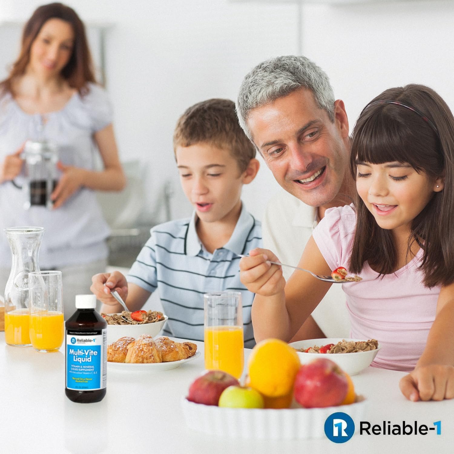 Reliable-1 Laboratories Multi-Vite Liquid Multivitamin for Adults – 237 ml - görsel 3