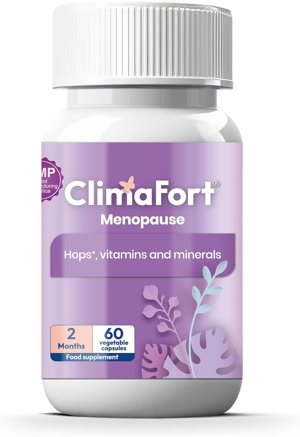 Climafort Menopause Support Capsules – 60-Day Supply | With Hops, Vitamins & Minerals - görsel 1